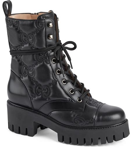 gucci woven combat boots|gucci combat boots outfit.